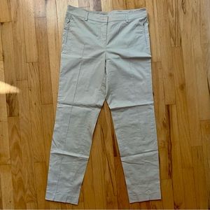 Akris Punto chino pants with front piping